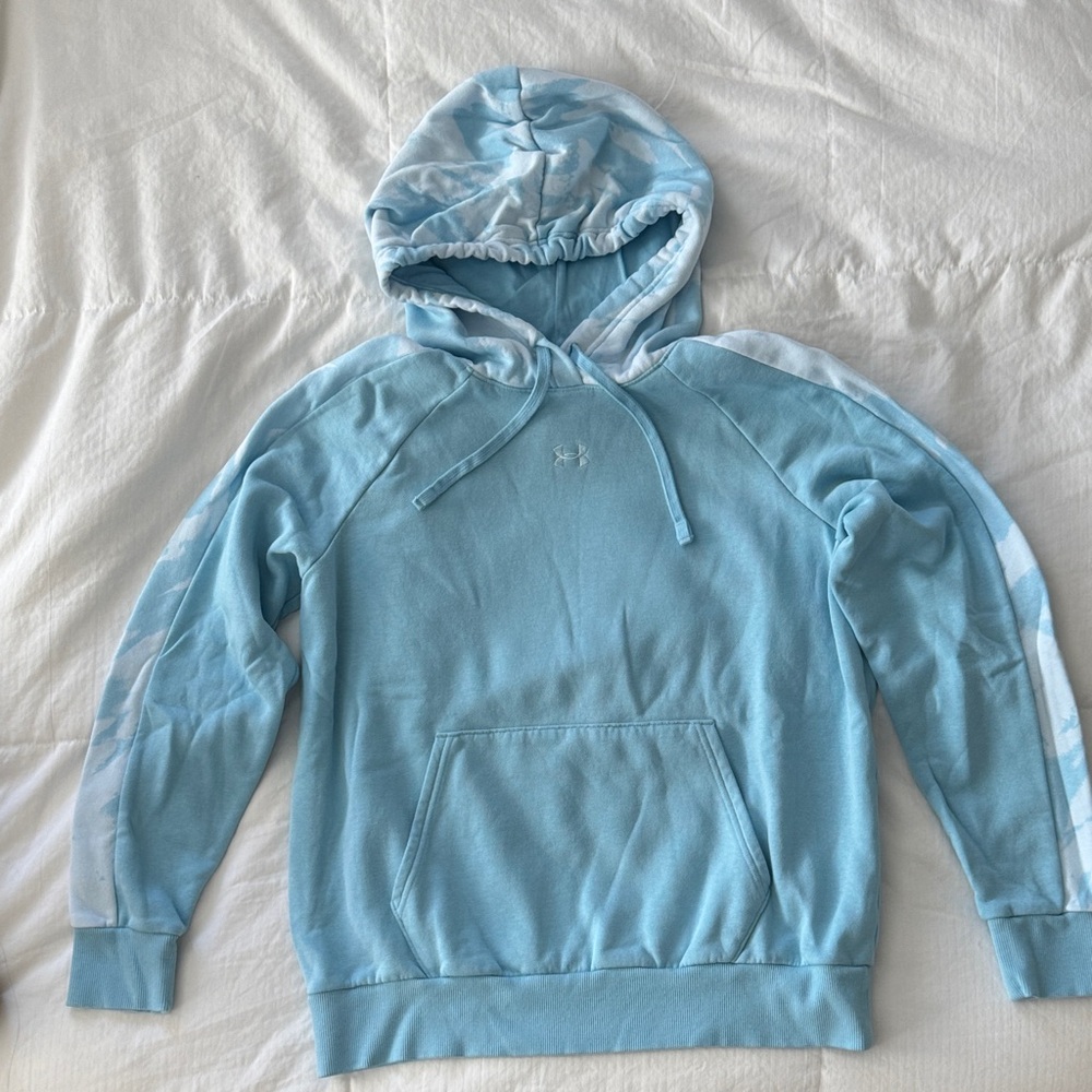 Under Armour Women's Light Blue Hoodie Sweater